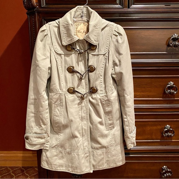 Guess Hooded Trench Coat | S - Picture 14 of 15